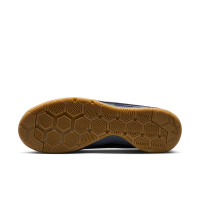 Nike Zaalvoetbalschoenen Gato LV8 (IN) Donkerblauw Bruin