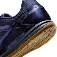 Nike Zaalvoetbalschoenen Gato LV8 (IN) Donkerblauw Bruin