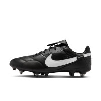 Nike Premier III IJzeren-Nop Voetbalschoenen (SG) Anti-Clog Zwart Wit