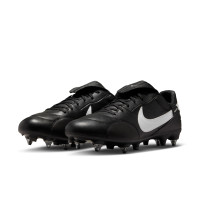 Nike Premier III IJzeren-Nop Voetbalschoenen (SG) Anti-Clog Zwart Wit