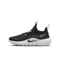 Nike Flex Runner 4 Kids Running Shoes Black White