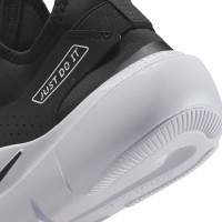 Nike Flex Runner 4 Kids Running Shoes Black White