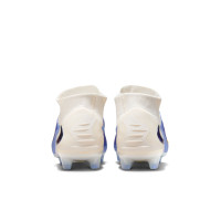 Nike Phantom 6 Elite High Gras Football Boots (FG) White Blue Yellow