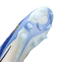 Nike Phantom 6 Elite High Gras Football Boots (FG) White Blue Yellow