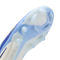 Nike Phantom 6 Elite Low Gras Football Boots (FG) White Blue Yellow