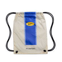 Nike Phantom 6 Elite Low Gras Football Boots (FG) White Blue Yellow