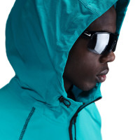 Nike Tech Sportswear Windrunner Woven Full-Zip Tracksuit Turquoise Black