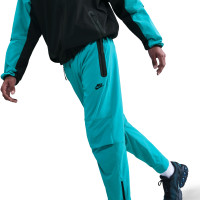 Nike Tech Trainingsbroek Woven Sportswear Turquoise Zwart