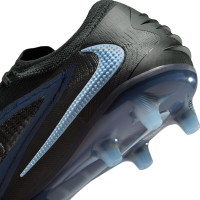 Nike Phantom 6 Low Elite Artificial Grass Football Boots (AG) Black Light Blue