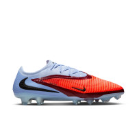 Nike Phantom 6 Elite Low Gras Football Boots (FG) Light Blue Bright Red Black