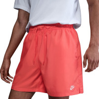 Nike Broekje Club Lichtrood Wit