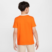 Nike Netherlands Orange Lioness Logo T-Shirt 2025-2027 Kids Orange