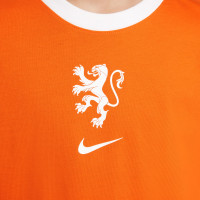 Nike Netherlands Orange Lioness Logo T-Shirt 2025-2027 Kids Orange