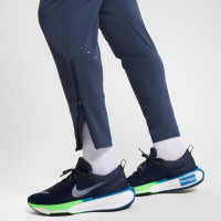 Nike Stride Repel Full-Zip Trainingspak Woven Donkerblauw Zilver