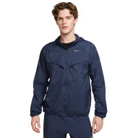 Nike Stride Repel Full-Zip Trainingspak Woven Donkerblauw Zilver