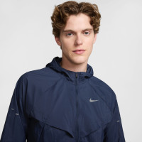 Nike Stride Repel Full-Zip Trainingspak Woven Donkerblauw Zilver