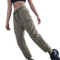 Nike Sportswear Tech Fleece Dames Joggingbroek Groengrijs Zwart