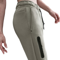 Nike Sportswear Tech Fleece Dames Joggingbroek Groengrijs Zwart