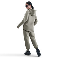 Nike Sportswear Tech Fleece Dames Joggingbroek Groengrijs Zwart