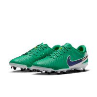Nike Tiempo Legend Academy 10 Gras Voetbalschoenen (FG) Groen Wit Blauw