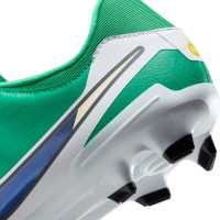 Nike Tiempo Legend Academy 10 Gras Voetbalschoenen (FG) Groen Wit Blauw