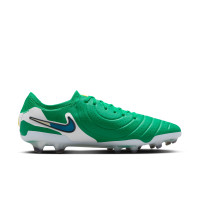 Nike Tiempo Legend Elite 10 Gras Voetbalschoenen (FG) Groen Wit Blauw