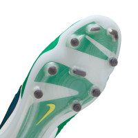 Nike Tiempo Legend Elite 10 Gras Voetbalschoenen (FG) Groen Wit Blauw