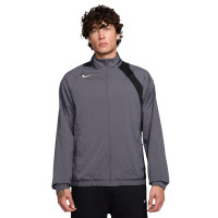 Nike Total 90 geweven trainingsjack grijs zwart wit