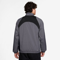 Nike Total 90 geweven trainingsjack grijs zwart wit