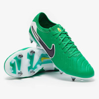 Nike Tiempo Legend Elite 10 IJzeren-Nop Voetbalschoenen (SG) Pro Player Groen Wit Blauw