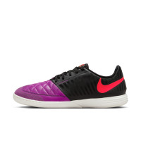 Nike Zaalvoetbalschoenen Lunargato II (IN) Zwart Paars Rood