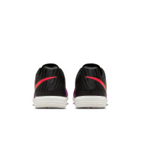 Nike Zaalvoetbalschoenen Lunargato II (IN) Zwart Paars Rood