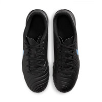 Nike Tiempo Legend 10 Club Turf Voetbalschoenen (TF) Zwart Lichtblauw