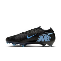 Nike Zoom Mercurial Vapor 16 Elite Gras Football Boots (FG) Black Light Blue
