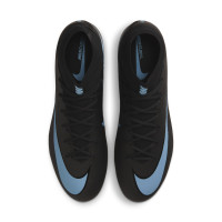 Nike Zoom Mercurial Superfly 10 Academy IJzeren-Nop Voetbalschoenen (SG) Anti-Clog Zwart Lichtblauw