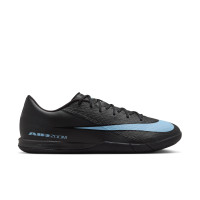 Nike Zoom Mercurial Vapor 16 Academy Zaalvoetbalschoenen (IN) Zwart Lichtblauw