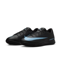 Nike Zoom Mercurial Vapor 16 Academy Zaalvoetbalschoenen (IN) Zwart Lichtblauw