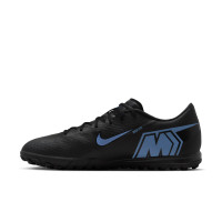 Nike Zoom Mercurial Vapor 16 Academy Turf Voetbalschoenen (TF) Zwart Lichtblauw