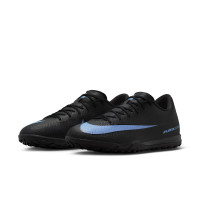 Nike Zoom Mercurial Vapor 16 Academy Turf Voetbalschoenen (TF) Zwart Lichtblauw