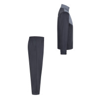 Nike Sportswear Essentials Full-Zip Trainingspak Peuters Donkergrijs Lichtgrijs Wit