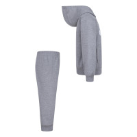 Nike Club Fleece Hooded Trainingspak Peuters/Kleuters Grijs Wit