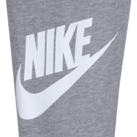 Nike Club Fleece Hooded Trainingspak Peuters/Kleuters Grijs Wit