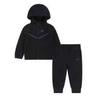 Nike Tech Fleece Full-Zip Trainingspak Peuters Zwart
