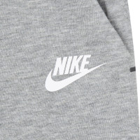 Nike Tech Fleece Full-Zip Trainingspak Peuters Lichtgrijs Zwart Wit