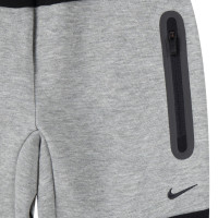 Nike Tech Fleece Full-Zip Trainingspak Peuters Lichtgrijs Zwart Wit