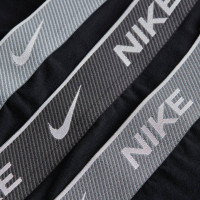 Nike Everyday Cotton Stretch Boxer Brief 3-Pack Zwart Lichtblauw Grijs