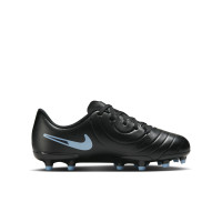 Nike Tiempo Legend 10 Club Grass/Artificial Grass Football Boots (MG) Kids Black Light Blue