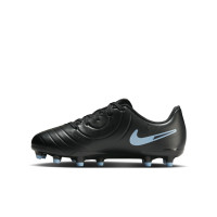 Nike Tiempo Legend 10 Club Grass/Artificial Grass Football Boots (MG) Kids Black Light Blue