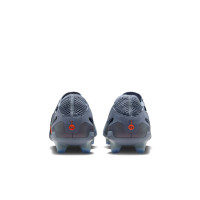 Nike Tiempo Legend Elite 10 Gras Voetbalschoenen (FG) Lichtblauw Felrood Zwart