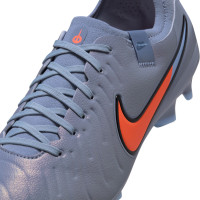 Nike Tiempo Legend Pro 10 Gras Voetbalschoenen (FG) Lichtblauw Felrood Zwart